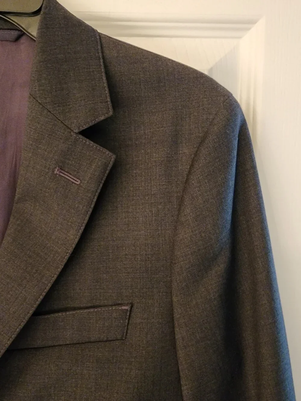 BONOBOS Daily Grind Tailored Fit Suit Jacket in Charcoal Grey Size 36S